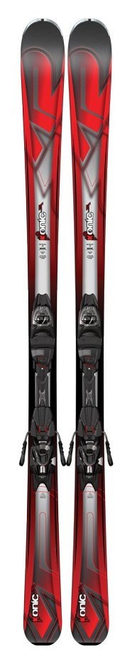 Ліжі гірські (комплект) K2 KONIC 75+M2 10 TL COMPACT 156см Red/grey (10A0005.122.1+10A1008.122.1), RCH_16130