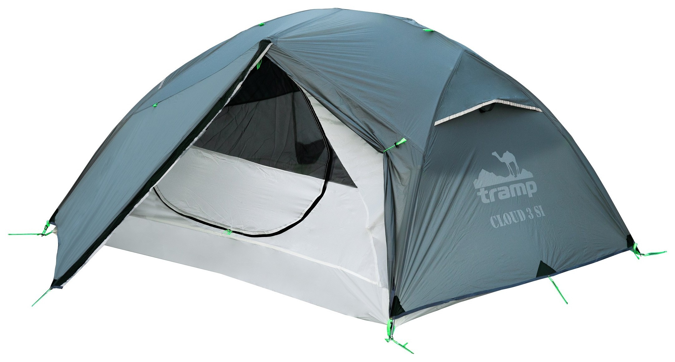 Намет Tramp Cloud 3 Si світло-сірий, 