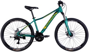 Велосипед AL 26" Discovery MYSTIQUE DD CS рама-15" зелений 2025