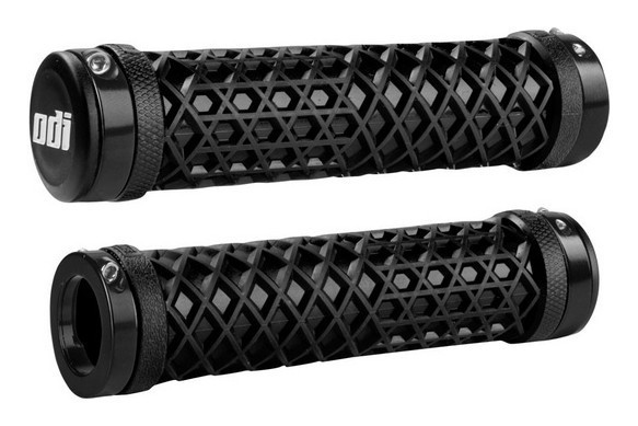 Грипсы ODI Vans® Lock-On Grips, Black w/ Black Clamps (черные с черными замками), OBOD_D30VNB-B