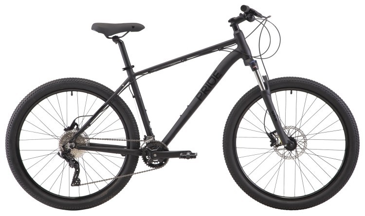 Велосипед 29" Pride MARVEL 9.3 рама - L 2023 черный (тормоза SRAM, задний переключатель и манетка - MICROSHIFT), SKD-20-67