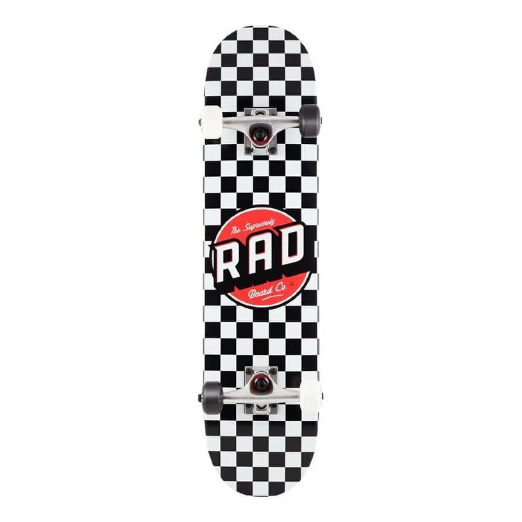 Скейтборд RAD Checkers 7.75" Black, 5561391