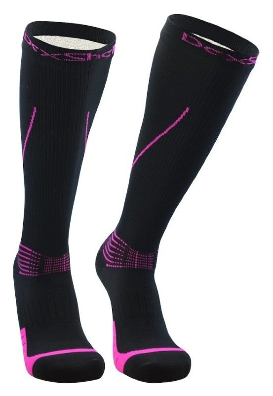 Носки водонепроницаемые Dexshell Compression Mudder, р-р S, розовые, FNR_DS635PNKS