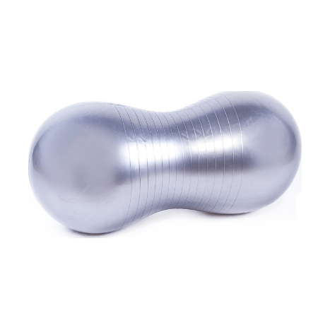 Мяч фітнес IronMaster, арахіс, (45*90см), срібний, 3566061