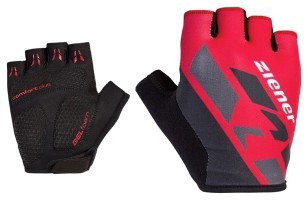 Ziener велоперчатки Crisander sunset red 10