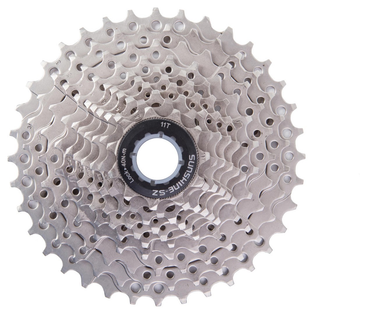 Кассета 10 11-36Т Сталь SUNSHINE CS-HR10-36 серебристый, CAS-794