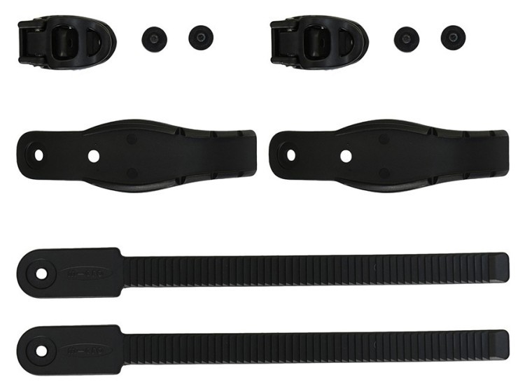 Баклі п'яткові Micro MT Plus Buckle Strap 36-38 - 125 mm black, MSA-MTBU-BK-36-38