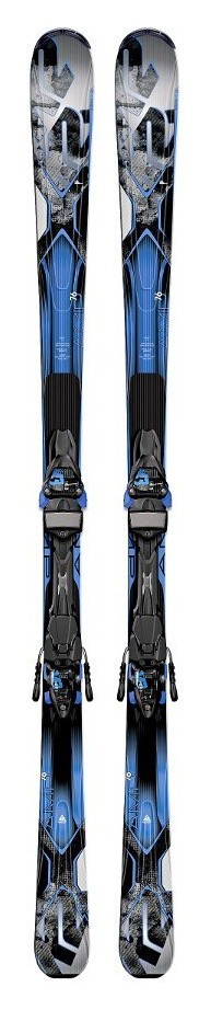 Ліжі гірські (комплект) K2 AMP 76 M3 10+MOD 10.0 M3 156см Grey/blue (1030008.140.1+1031011.140.1), RCH_16118
