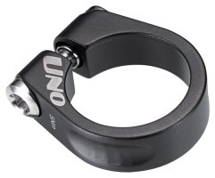 Хомут під/сід 34,9мм під шестигранник Kalloy "UNO" SC-203 чорний (ED)