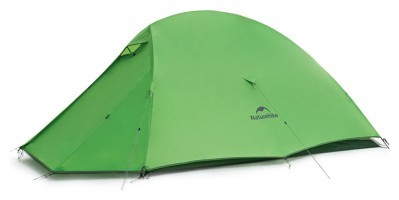 Палатка сверхлегкая двухместная Naturehike Cloud Up Base 2 CNK2450WS032, зеленая