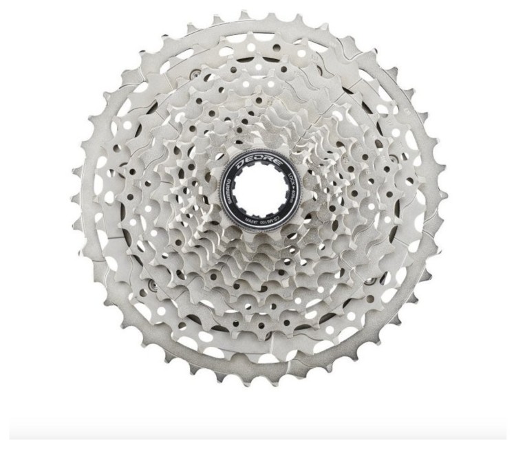 Касета 11 SHIMANO DEORE CS-M5100-11 12-28Т срiблястий, CAS-821