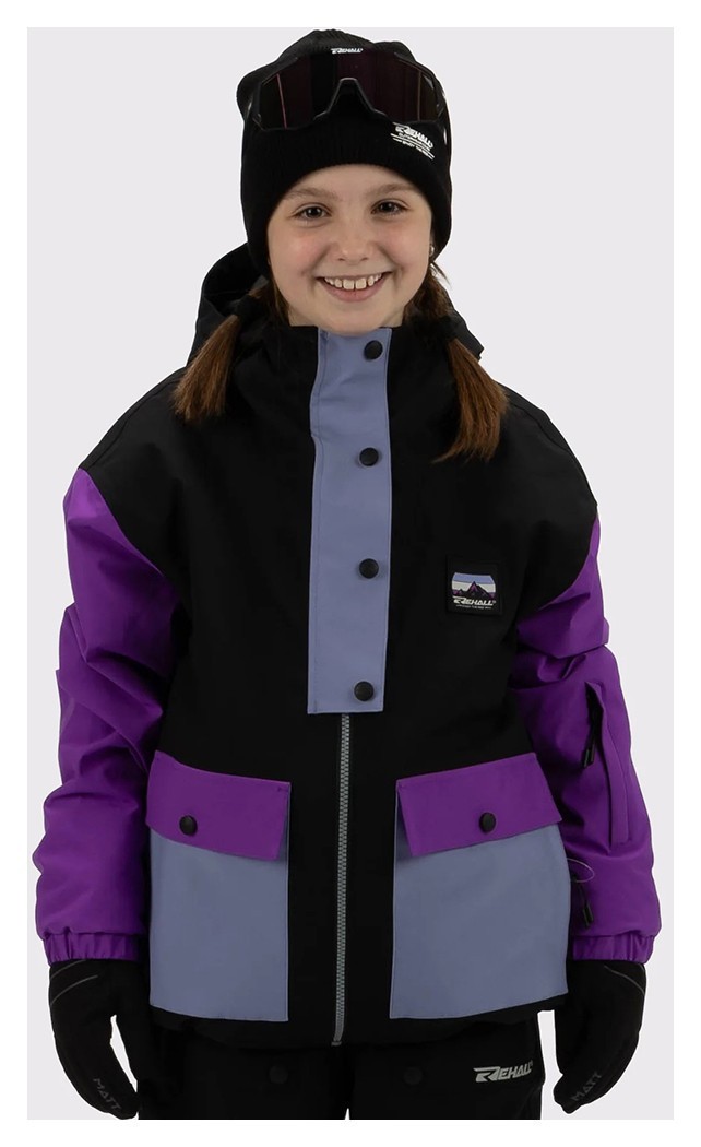 Rehall сноубордична куртка Stussy Jr 2026 caviar 140, 60822-1032-140