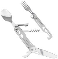 Набор столовых приборов Tribe Multi Set стальной T-FC-0035-metal