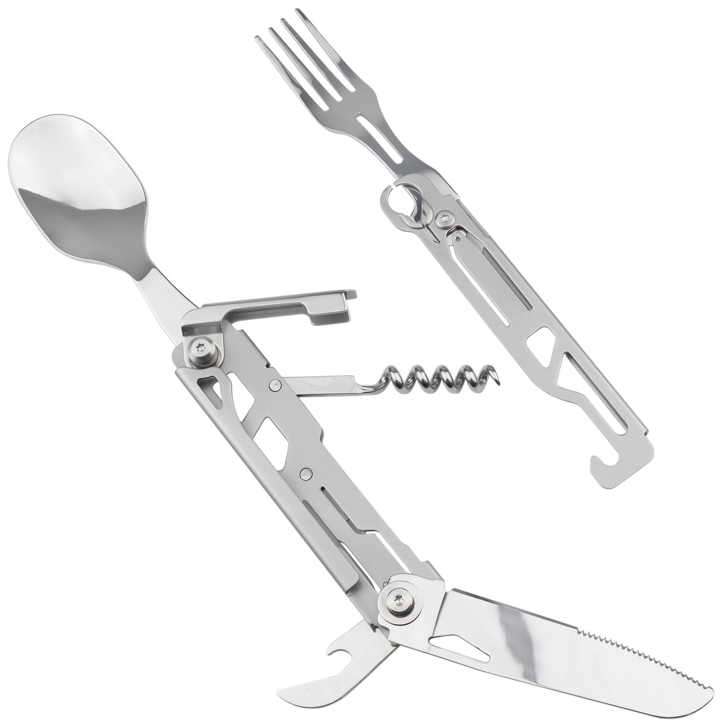 Набір столових приборів Tribe Multi Set сталевий T-FC-0035-metal, T-FC-0035-metal