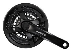 Шатун L175мм 24-34-42Т SHIMANO FC-TY501 под квадрат (ED) 