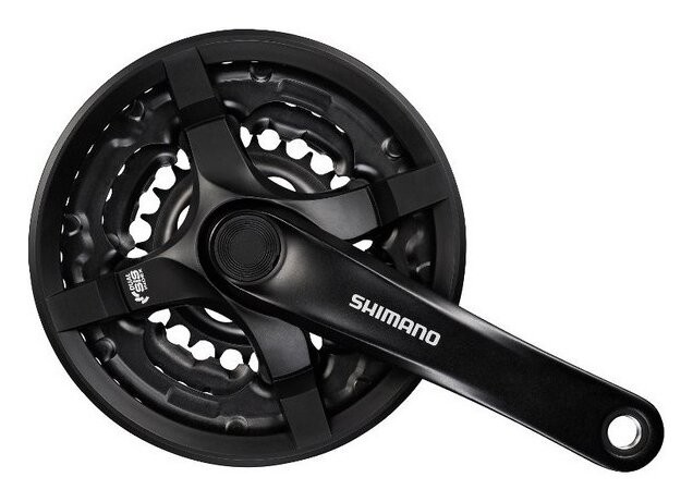 Шатун L175мм 24-34-42Т SHIMANO FC-TY501 под квадрат (ED), CHW-107