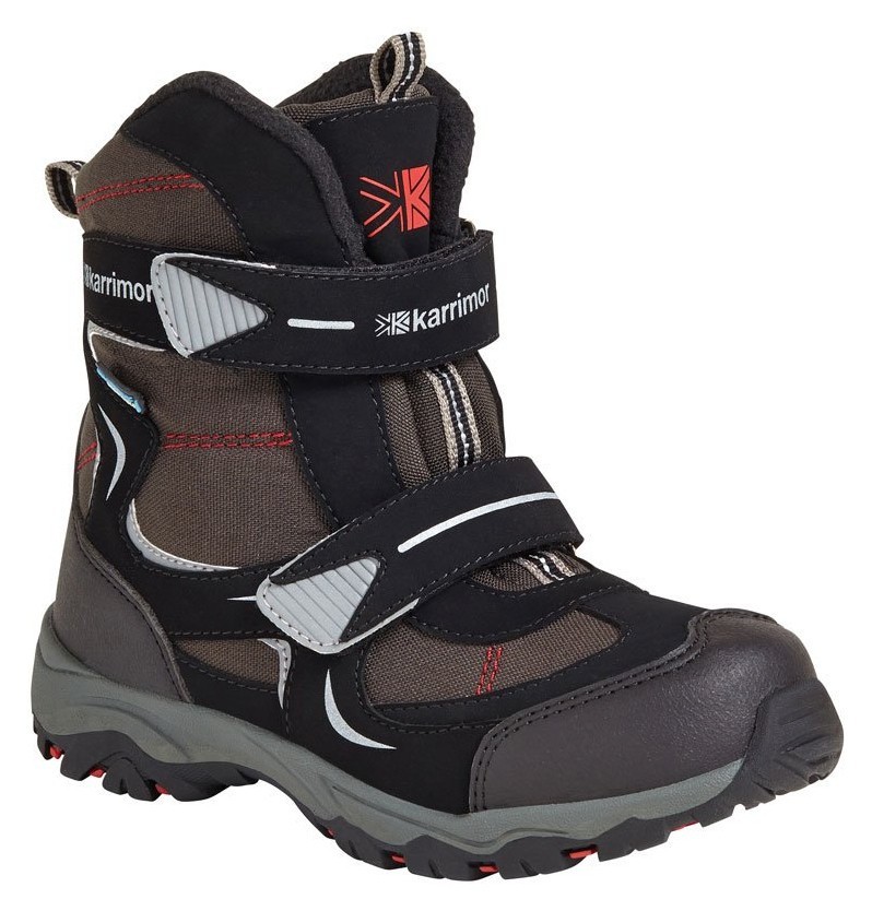 Ботинки зимние детские Karrimor TERRY KIDS WEATHERTITE 31 (C12) Black (K821-BLK), RCH_12551