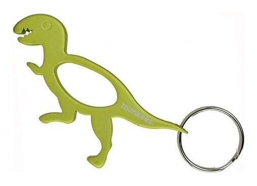Munkees 3481 брелок-открывашка T-Rex green, 3481-GR