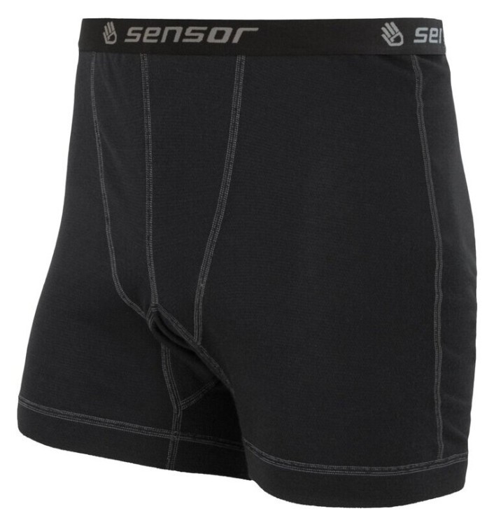 Термотрусы мужские Sensor Double Face black 24000007, SM21DF-black, SM21DF-black-M