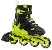 Ролики детские Rollerblade Microblade Black Neon Yellow
