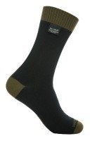 Шкарпетки водонепроникні Dexshell Thermlite, p-p М, з зеленою смужкою