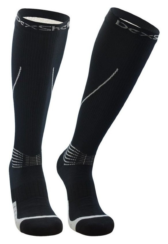 Шкарпетки водонепроникні Dexshell Compression Mudder, р-р XL, сірі, FNR_DS635GRYXL