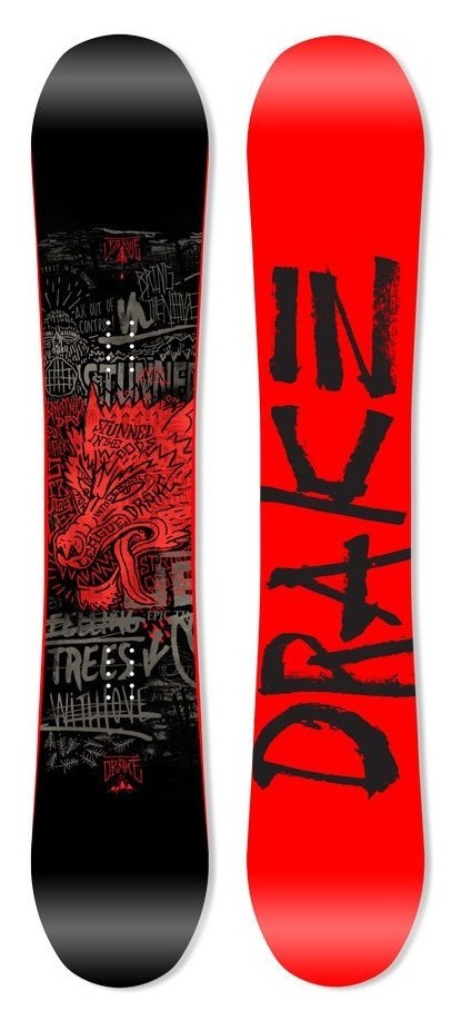 Сноуборд Drake LEAGUE 156 Black/red (76261008) O, RCH_20179