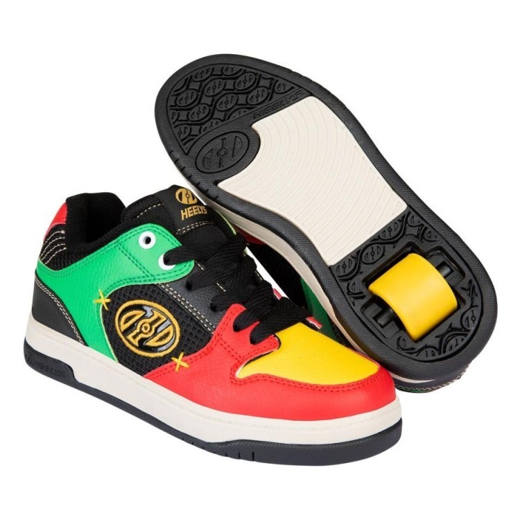 Роликові кросівки Heelys Cosmical HE101313 Red Black Green Yellow, 5219687
