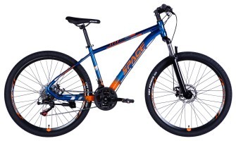 Велосипед AL 27.5" SPACE MERCURY DD FR рама-17" синьо-помаранчевий 2026