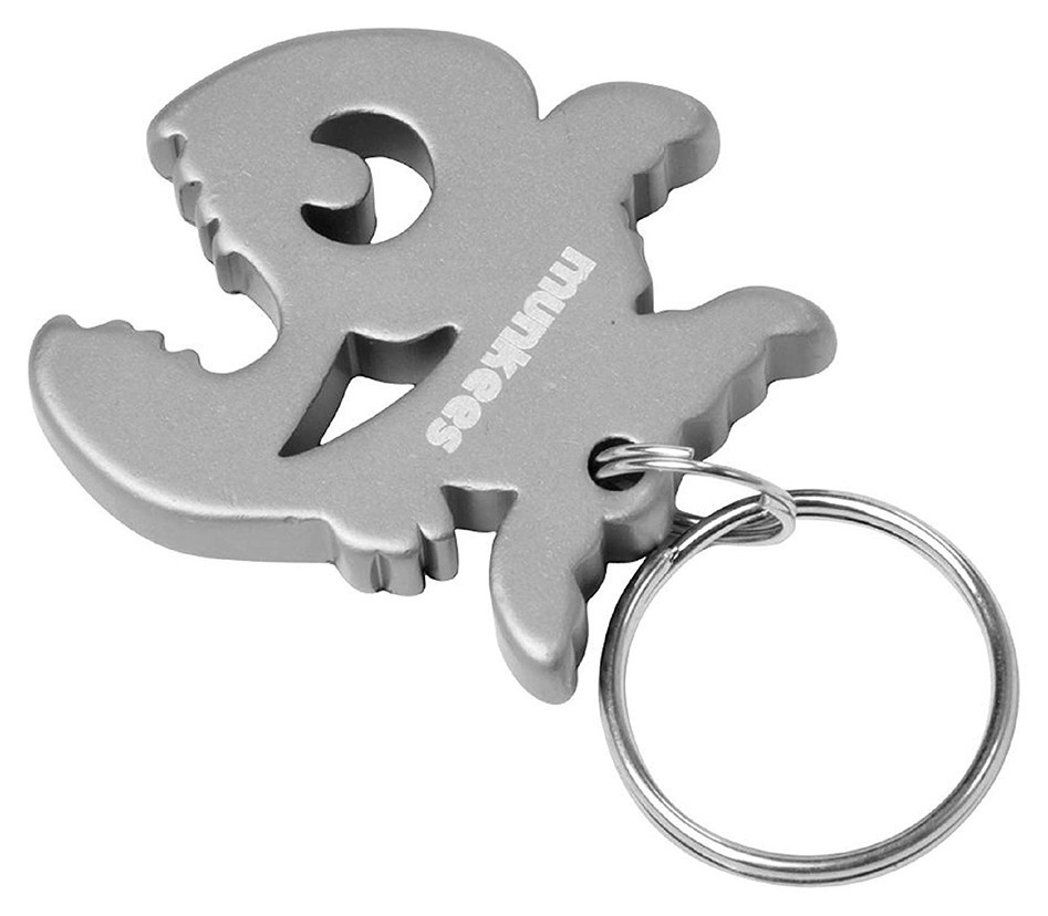 Munkees 3478 брелок-відкривачка Pyranha grey, 3478-GY