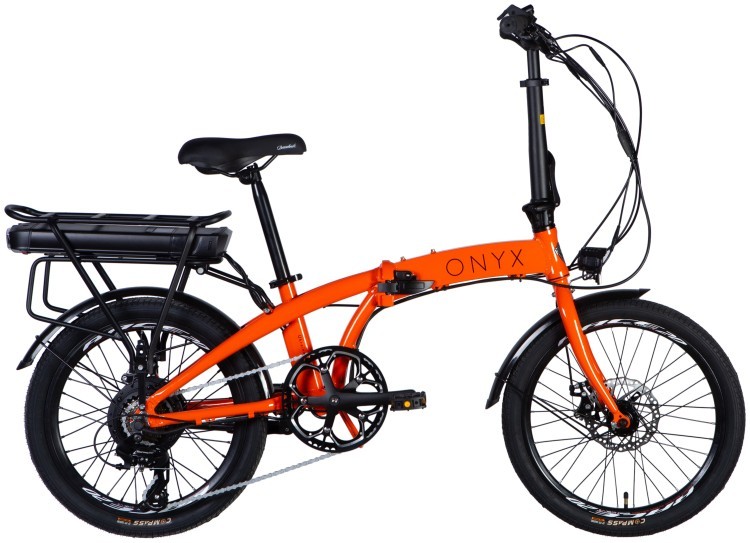 Велосипед з електроприводом 20" AL Dorozhnik eONYX DD FR рама-11" 36B 12.5А*г 500Вт помаранчевий YS 7421 2025, ELB-D-20-053