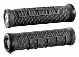 Гріпси ODI Elite Flow, V2.1 Lock On, Black/Black w/Black Clamp (чорні з чорними замками)