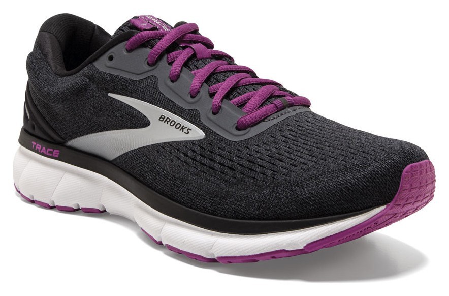 Кросівки жіночі Brooks TRACE W 41 (9.5US) 021 Ebony/black/wood violet (1203511B021), RCH_15407