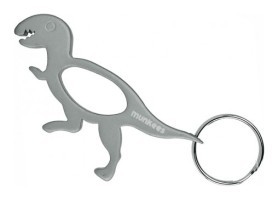 Munkees 3481 брелок-открывашка T-Rex grey