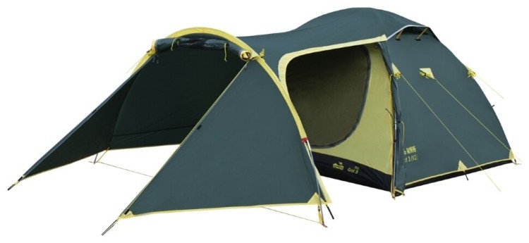 Палатка Tramp Grot 3 (v2) green UTRT-036, UTRT-036