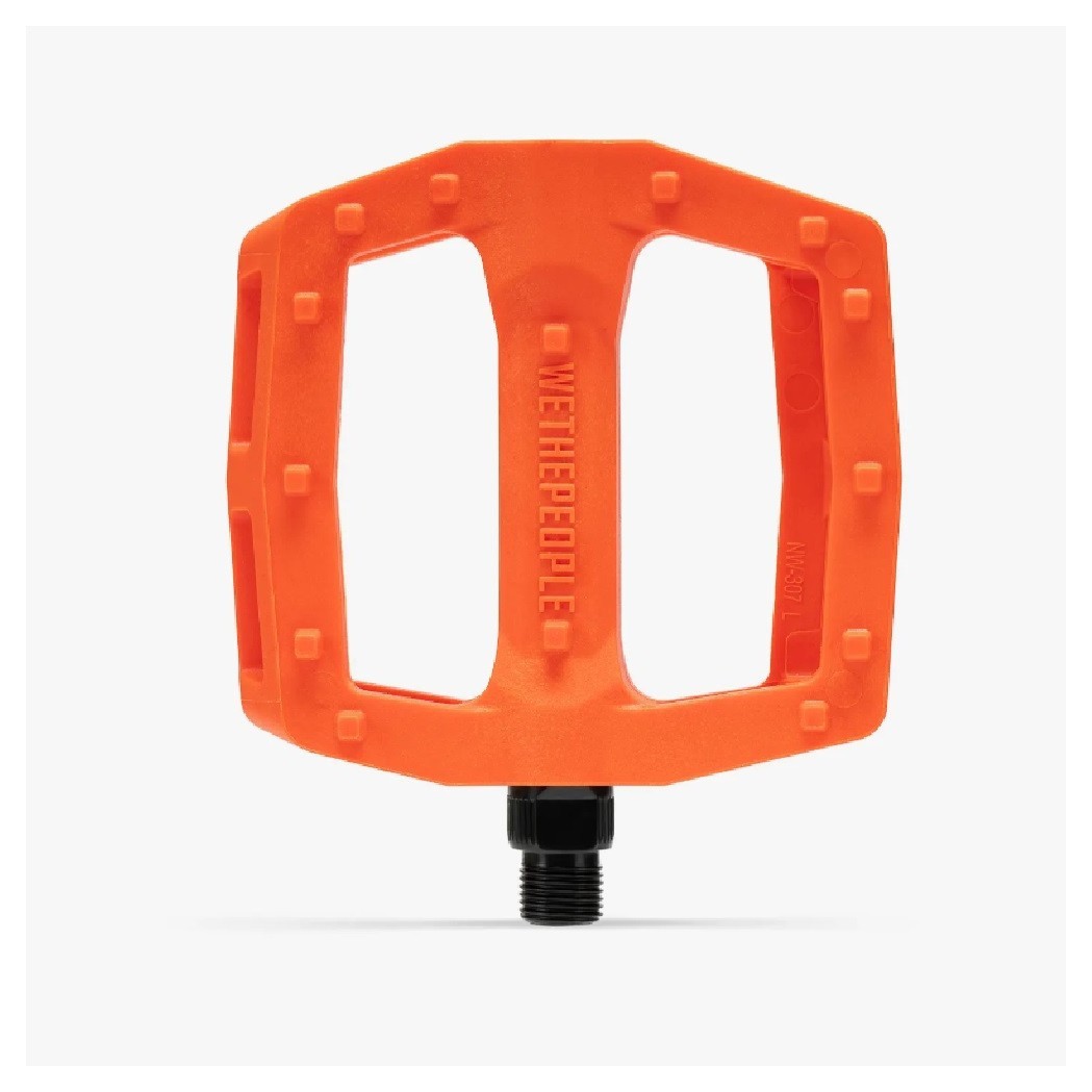 Педали WeThePeople LOGIC nylon/fibreglas 9/16" рыжие, VELD_4055822526012
