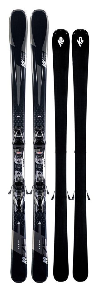 Ліжі гірські комплект K2 KONIC 75+M2 10 QKCLK 156см Black/anthracite (10D0009.172.1+10B1013.172.1), RCH_17767