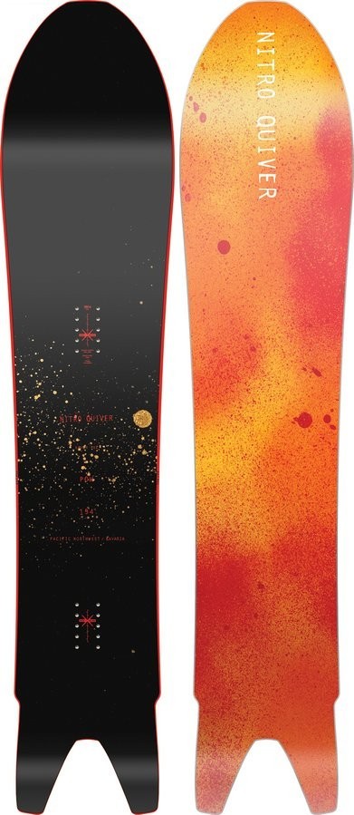 Сноуборд Nitro POW 154 Black orange (830655), RCH_16073