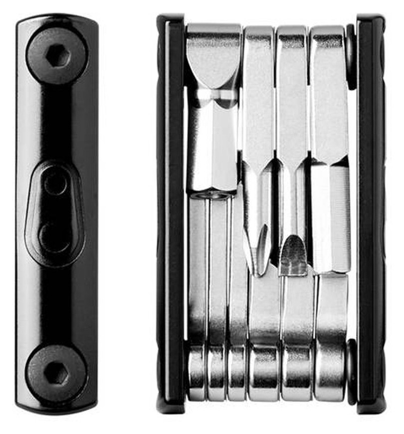 Мультитул для велосипеда Crankbrothers F10 Nickel/black (16090), RCH_22788