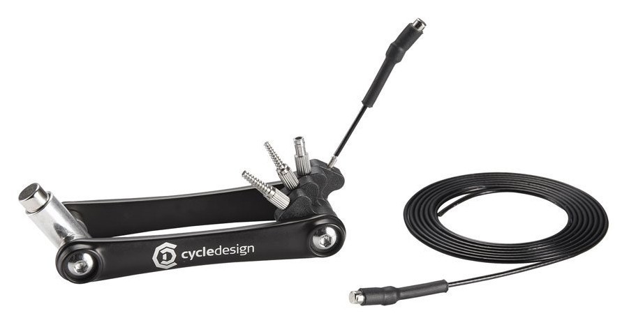 Мультиключ складний для велосипеда Cycledesign CABLE-ROUTING TOOL Black/Nickel (TO0073), RCH_22839