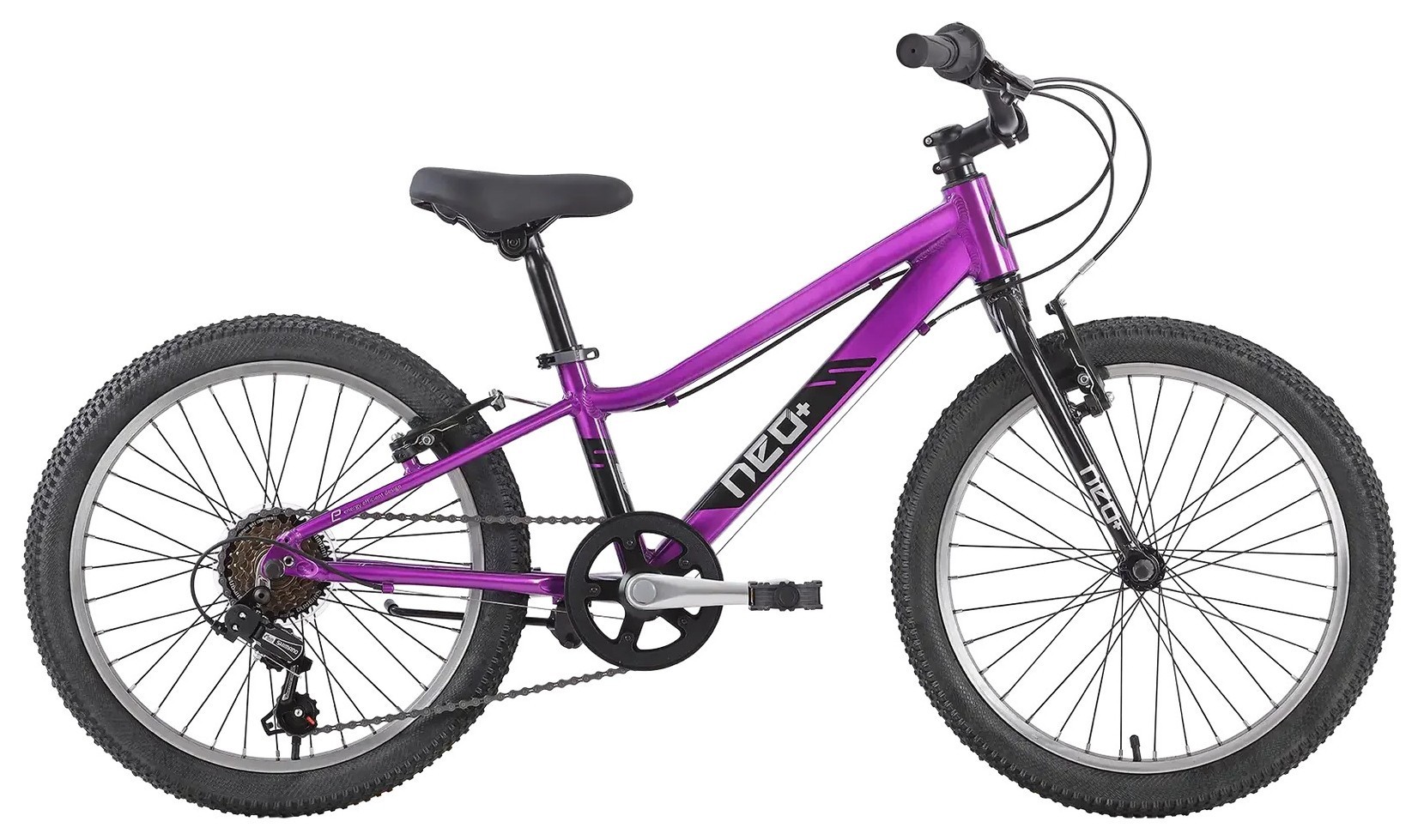 Велосипед 20" Apollo NEO 6s girls Chrome Purple, SKE-17-47