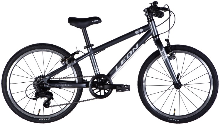 Велосипед AL 20" Leon GO 7 speed Vbr CS рама-10" сірий 2025, OPS-LN-20-023