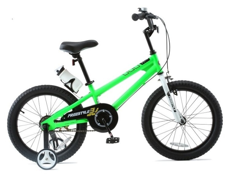 Велосипед RoyalBaby FREESTYLE 18", OFFICIAL UA, зеленый, RB18B-6-GRN