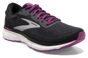 Кроссовки женские Brooks TRACE W 40.5 (9.0US) 021 Ebony/black/wood violet (1203511B021)