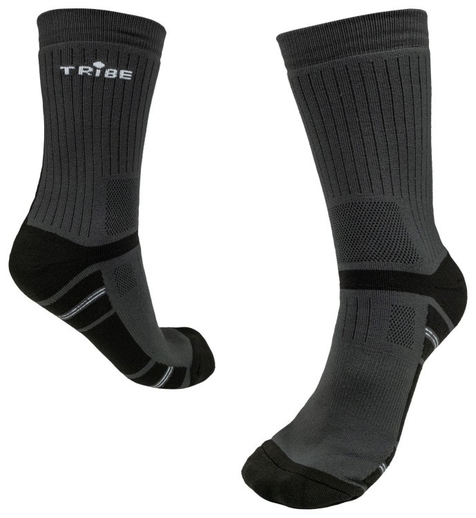 Носки Tribe Trekking Winter T-KB-0009-olive, T-KB-0009-grey-38-40