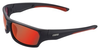 Очки Cairn Peak mat black-red