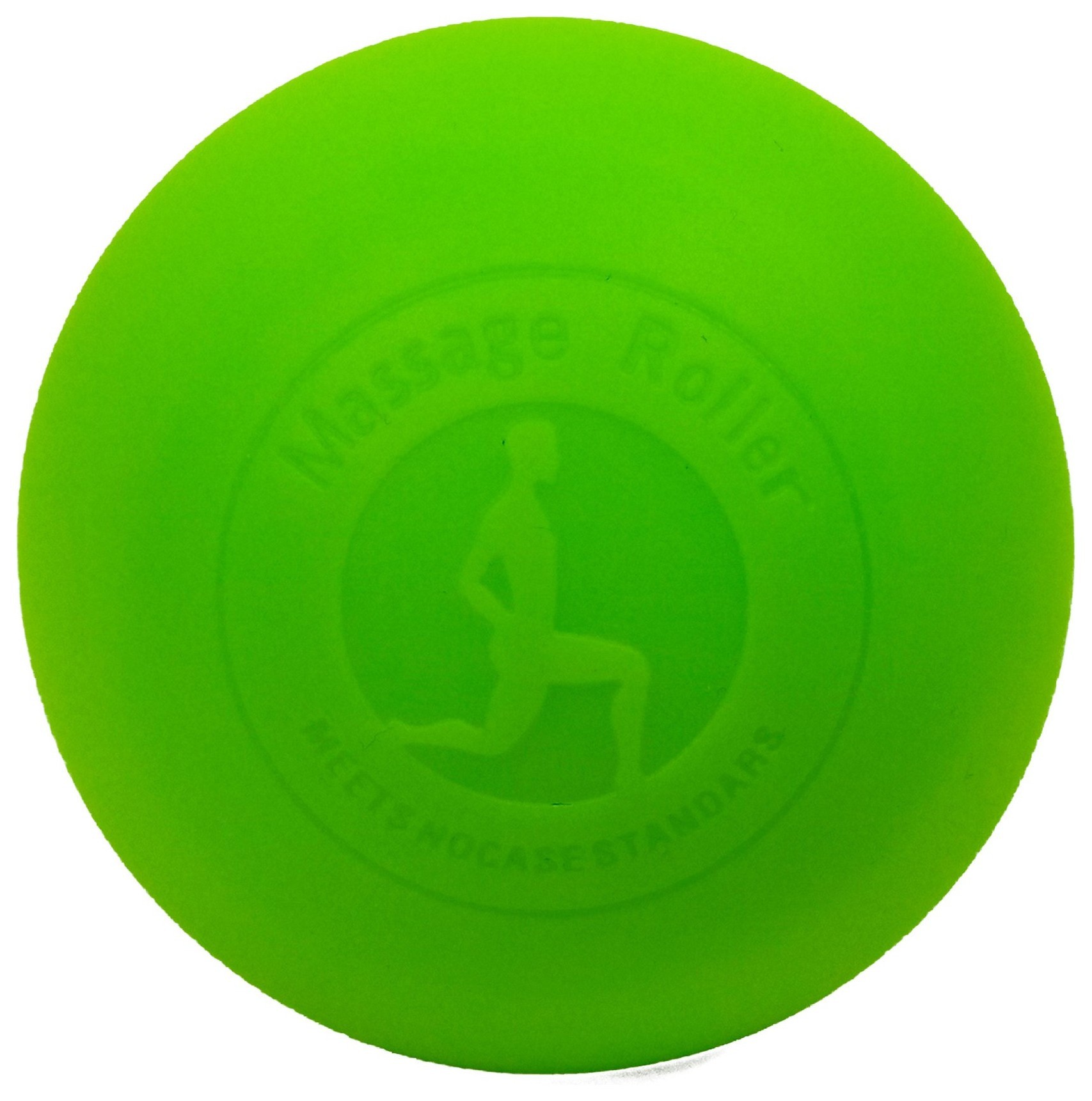 Массажный мячик EasyFit каучук 6.5 см салатовый, EFIT_EF-2076-GN