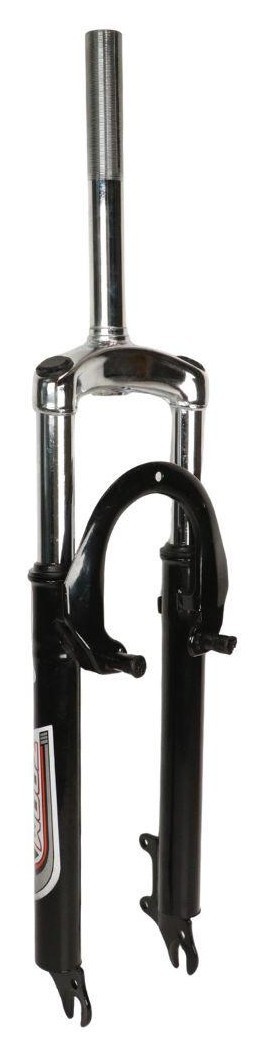 Вилка 26" Амортизаційна Сталь 1" disc/v-br різьб. під ексцентрик шток-200мм travel-50мм PJ-06S-26VD чорний різьба 100мм, FRK-26-F70