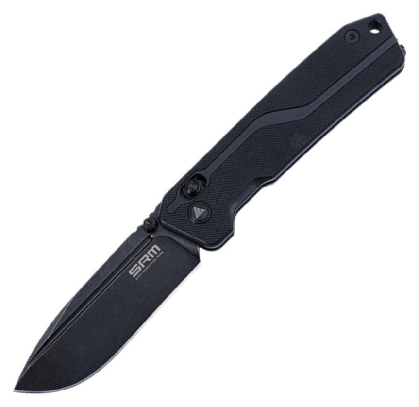 Ніж складаний SRM Rubik 7228L-MB2, чорний, FNR_7228L-MB2