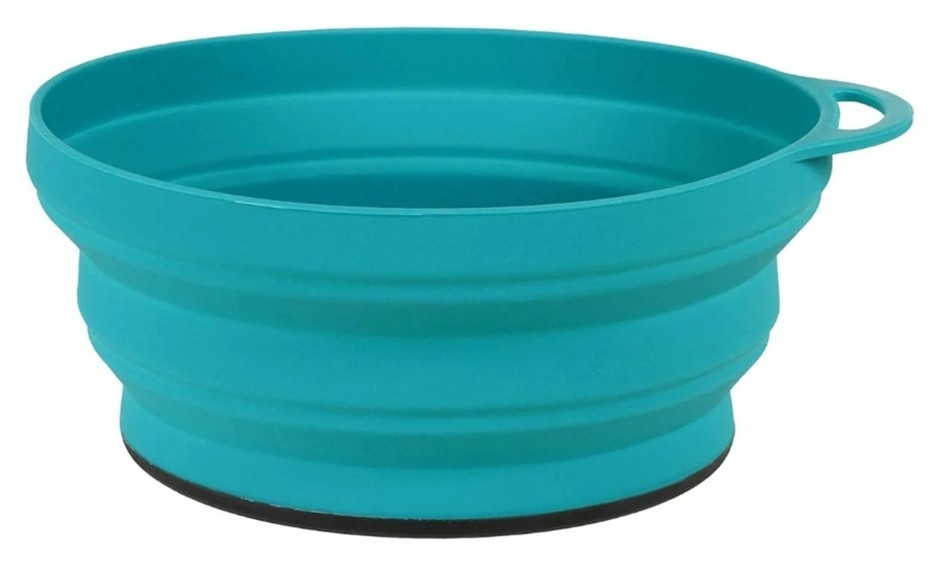 Lifeventure тарелка Silicone Ellipse Bowl teal, 75526